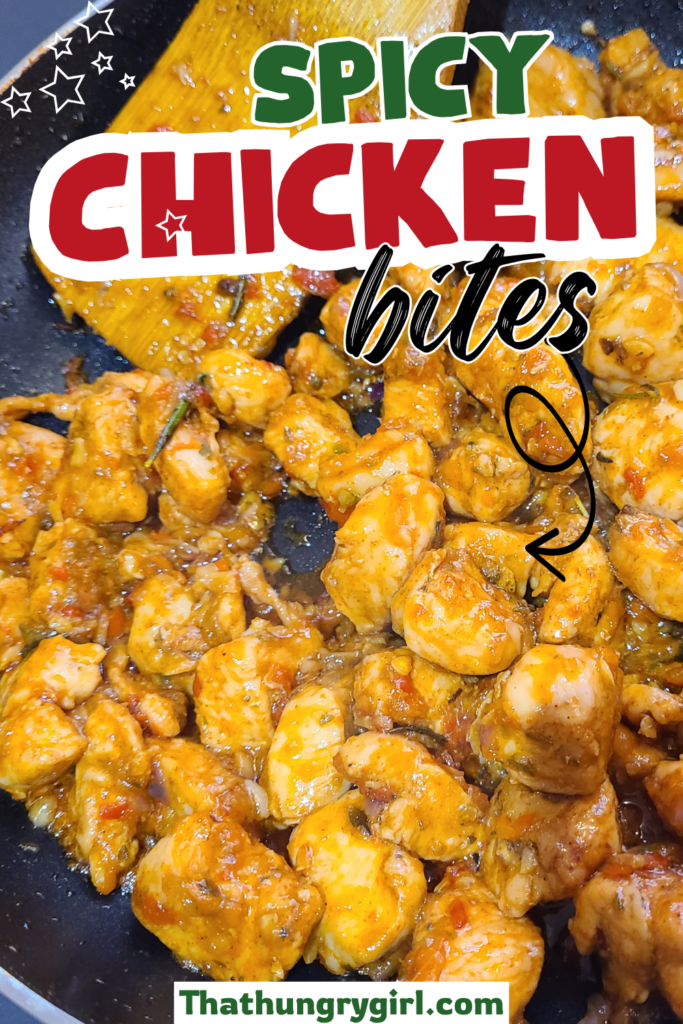 Spicy chicken bites