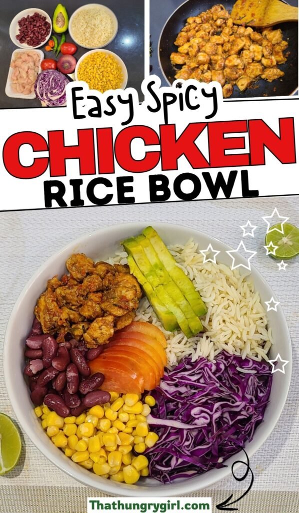 Spicy Chicken Rice Bowl