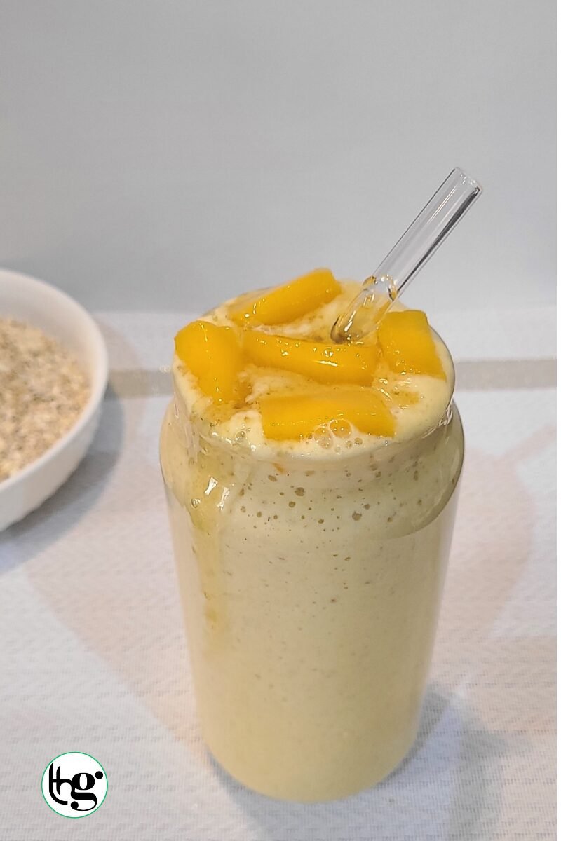 Mango Oatmeal Smoothie
