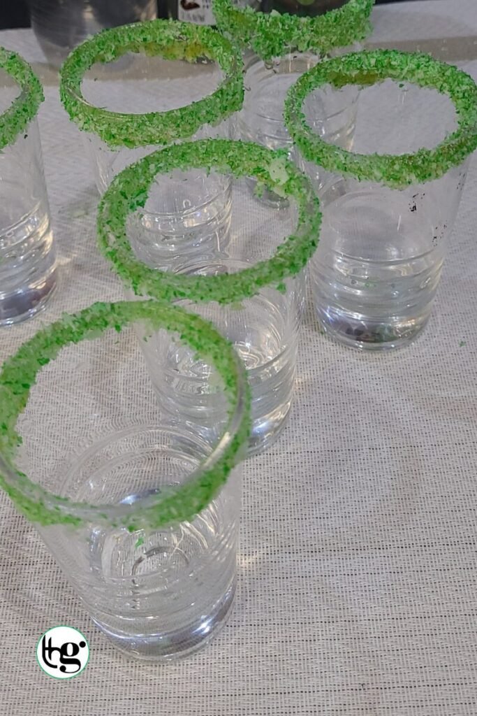 Rim Shot Glasses for Easy Halloween Shots