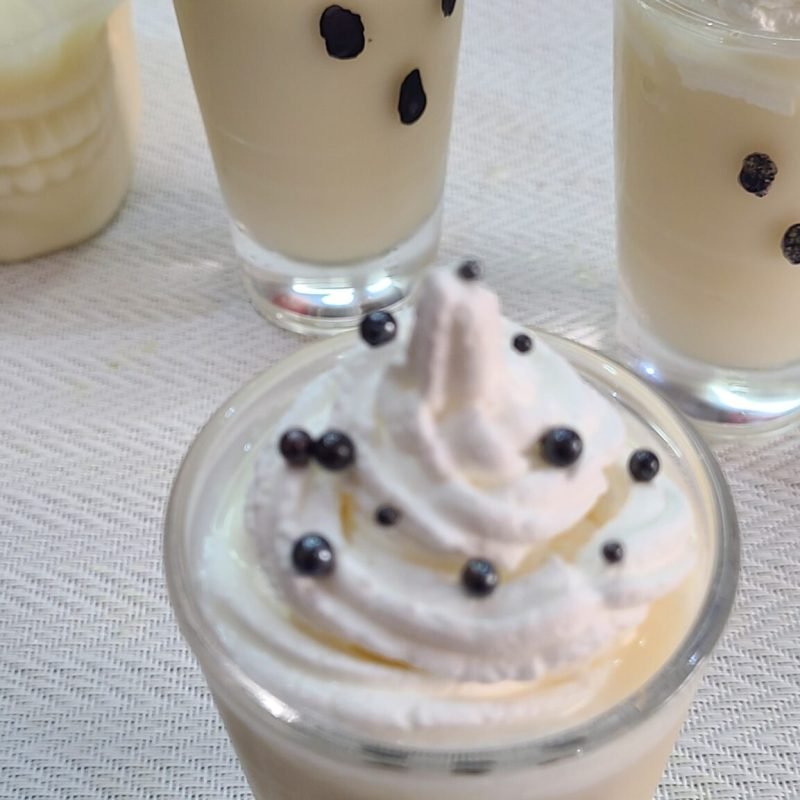 Ghostly white Halloween Cocktail