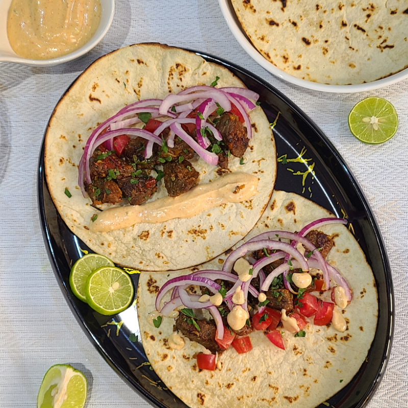 Spicy Beef Tacos